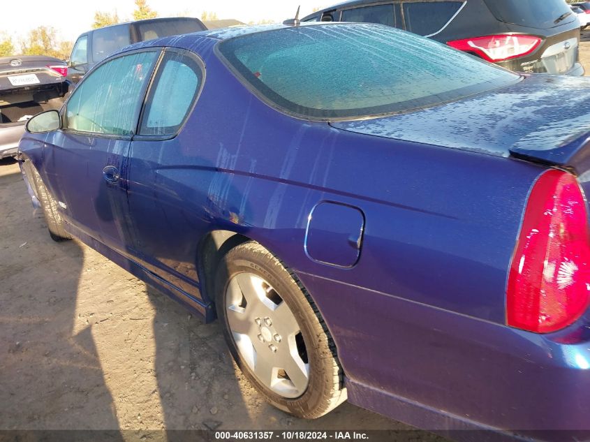 2006 Chevrolet Monte Carlo Ss VIN: 2G1WL16C569317014 Lot: 40631357