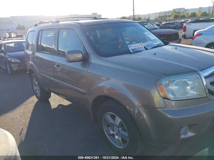 2011 Honda Pilot Ex-L VIN: 5FNYF3H57BB001220 Lot: 40631361