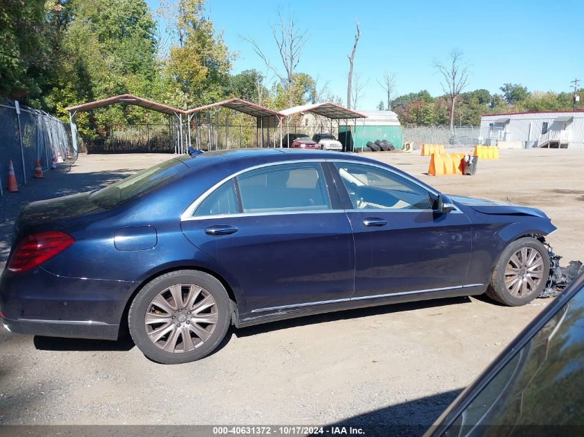 2015 Mercedes-Benz S 550 4Matic VIN: WDDUG8FB7FA181708 Lot: 40631372