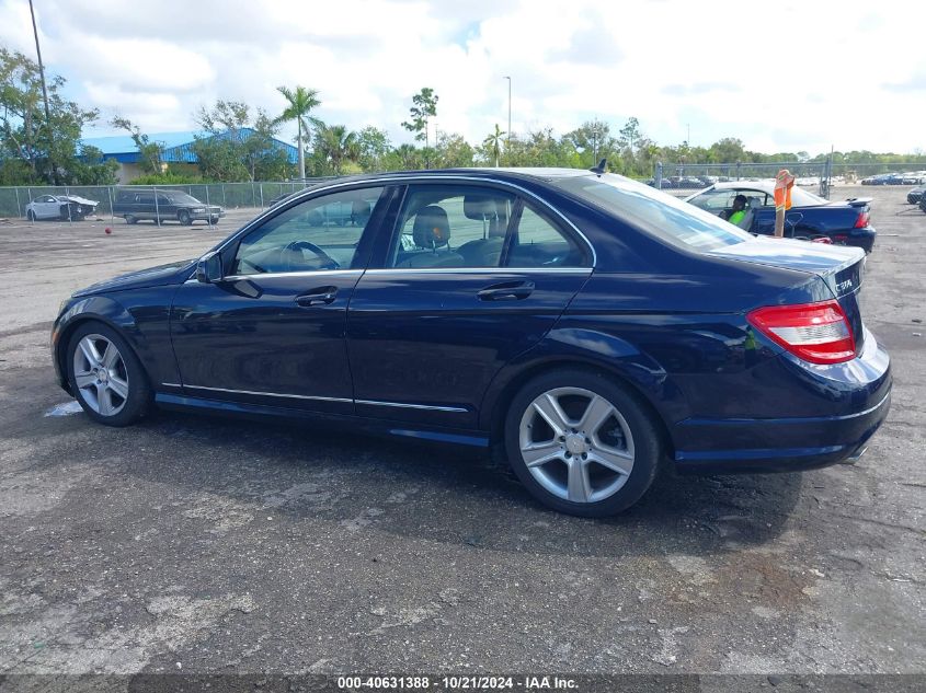 2011 Mercedes-Benz C 300 300 4Matic VIN: WDDGF8BB9BR145651 Lot: 40631388