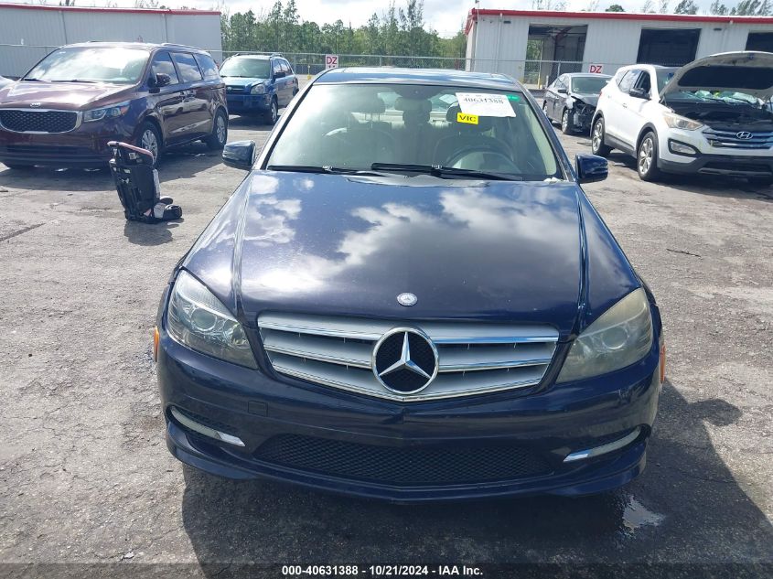 2011 Mercedes-Benz C 300 300 4Matic VIN: WDDGF8BB9BR145651 Lot: 40631388