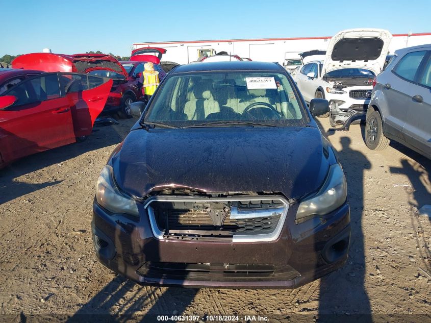 2012 Subaru Impreza 2.0I VIN: JF1GPAA61CH213716 Lot: 40631397