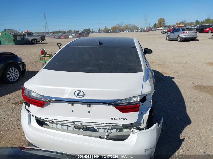 2018 Lexus Es 350 350 VIN: 58ABK1GGXJU100505 Lot: 40631400