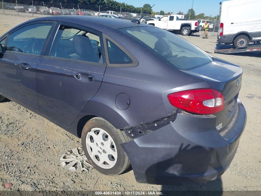 2012 Ford Fiesta S VIN: 3FADP4AJ4CM186452 Lot: 40631438