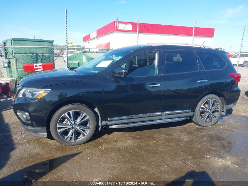 2018 Nissan Pathfinder Platinum VIN: 5N1DR2MM0JC611108 Lot: 40631477