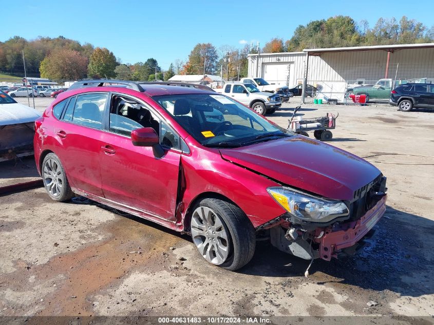 2013 SUBARU IMPREZA 2.0I SPORT PREMIUM - JF1GPAL66D2801953