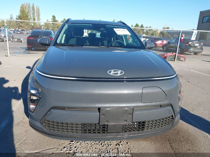 2024 Hyundai Kona Electric Sel VIN: KM8HC3A60RU014738 Lot: 40631494