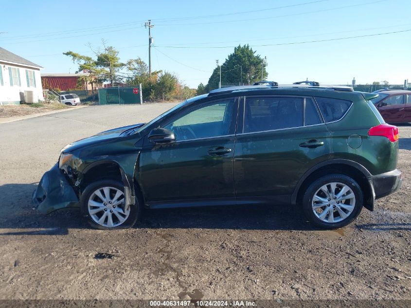 2013 Toyota Rav4 Limited VIN: 2T3DFREV9DW100107 Lot: 40631497