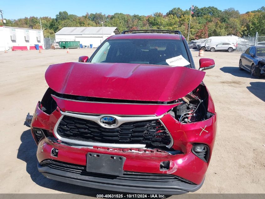 2020 Toyota Highlander Hybrid Le VIN: 5TDBBRCH7LS513255 Lot: 40631525