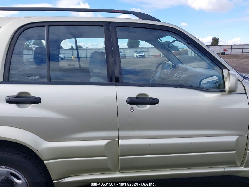 2000 Suzuki Grand Vitara Jlx/Jlx+/Limited VIN: JS3TD62V9Y4106546 Lot: 40631587