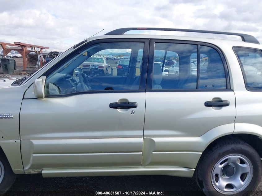 2000 Suzuki Grand Vitara Jlx/Jlx+/Limited VIN: JS3TD62V9Y4106546 Lot: 40631587