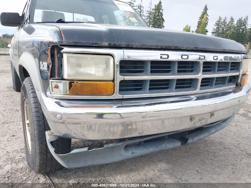 1991 Dodge Dakota VIN: 1B7FL23X1MS371586 Lot: 40631589