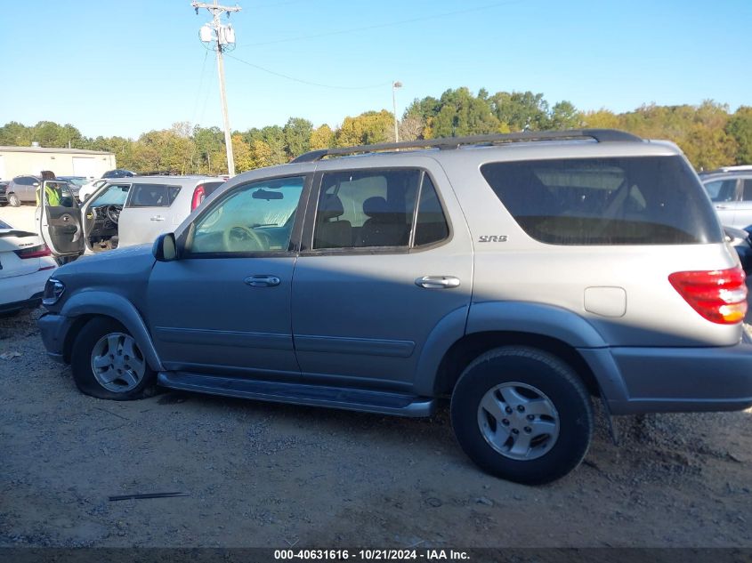 2003 Toyota Sequoia Sr5 VIN: 5TDBT44A73S152238 Lot: 40631616