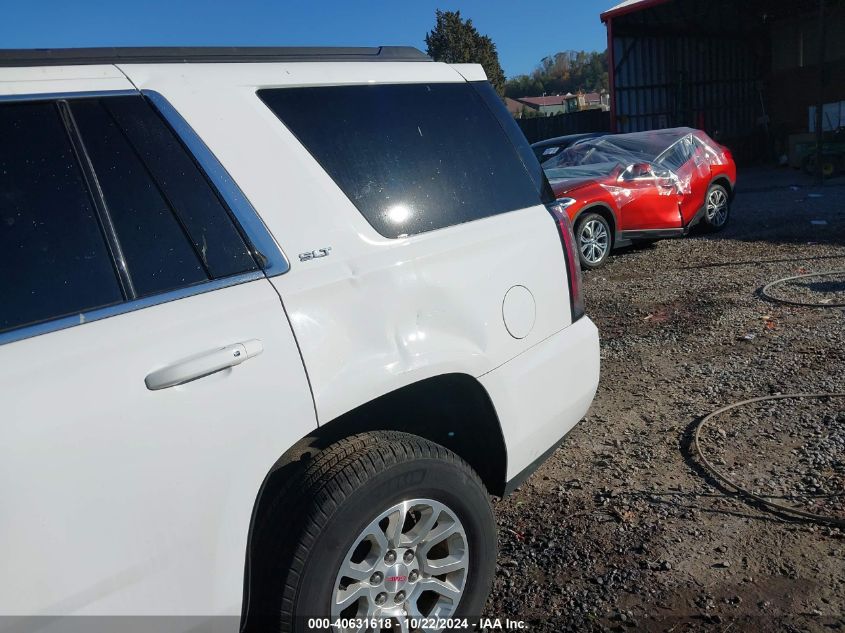 2020 GMC Yukon 4Wd Slt VIN: 1GKS2BKCXLR252168 Lot: 40631618