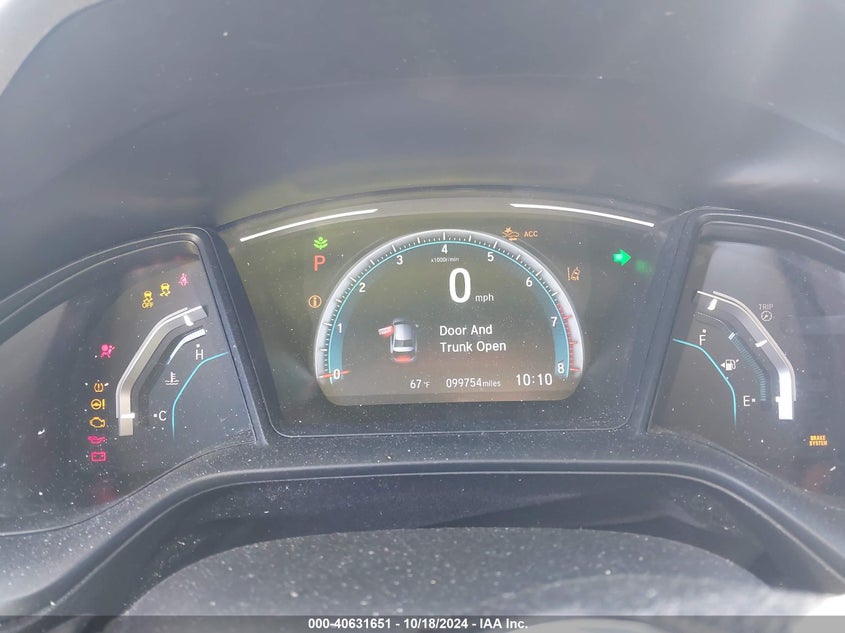 VIN 2HGFC2F69KH588053 2019 HONDA CIVIC LX