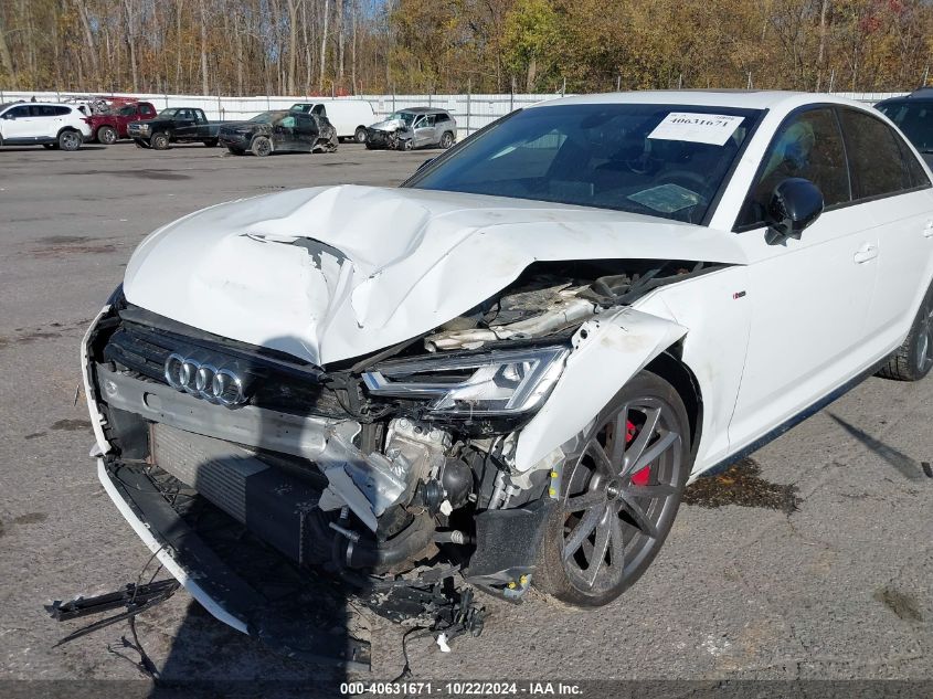 2018 Audi A4 2.0T Premium/2.0T Tech Premium VIN: WAUENAF42JA060023 Lot: 40631671