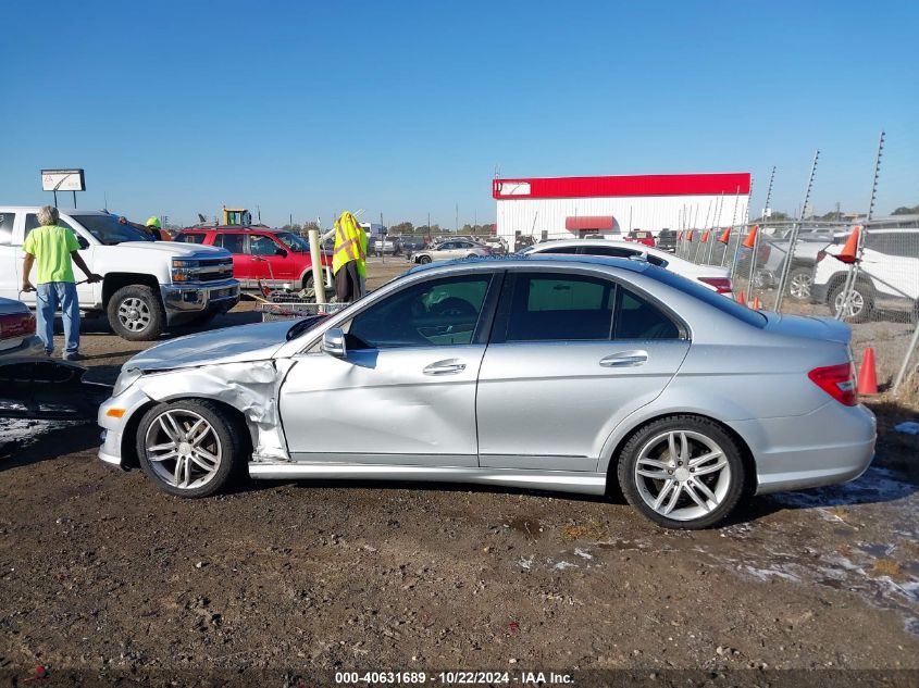 2012 Mercedes-Benz C 250 Luxury/Sport VIN: WDDGF4HB4CA617139 Lot: 40631689