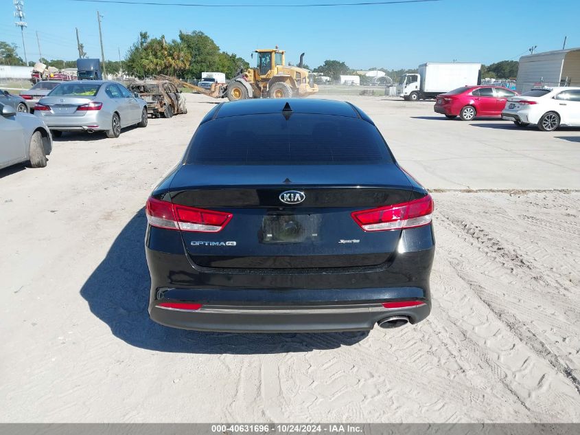 2018 Kia Optima Lx VIN: 5XXGT4L3XJG203237 Lot: 40631696