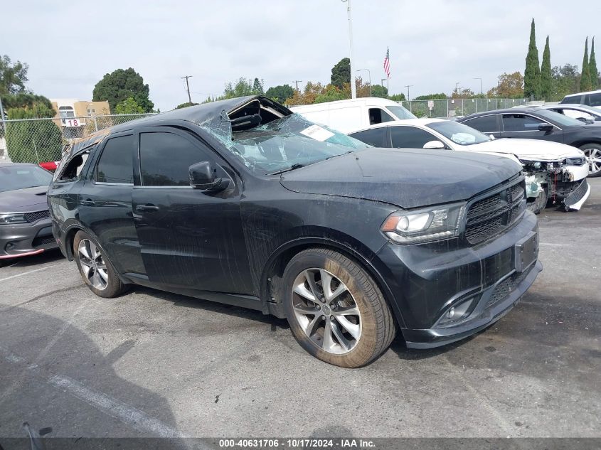 2014 Dodge Durango R/T VIN: 1C4SDJCT3EC428451 Lot: 40631706