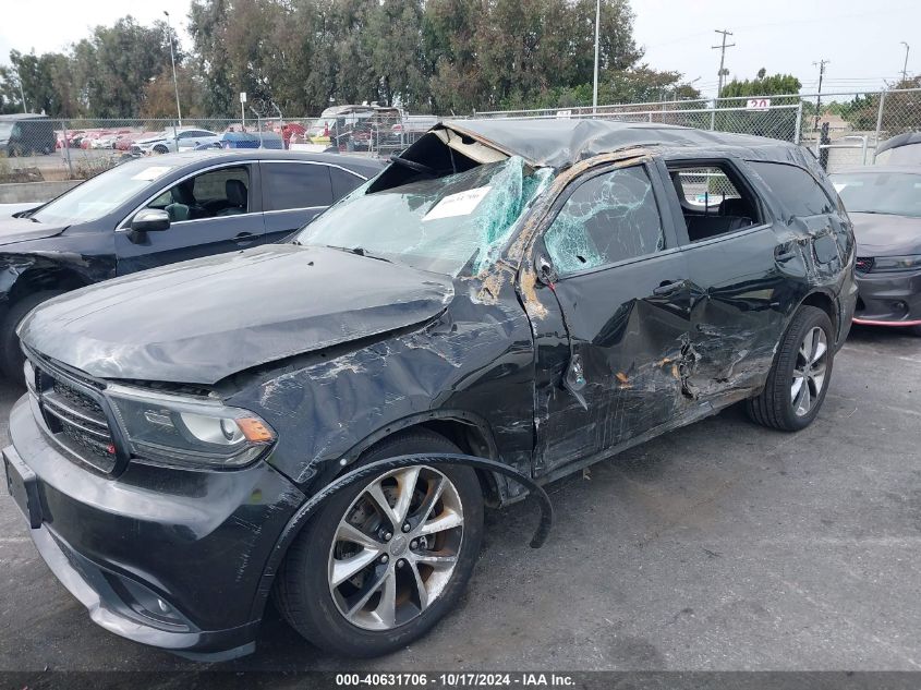 2014 Dodge Durango R/T VIN: 1C4SDJCT3EC428451 Lot: 40631706