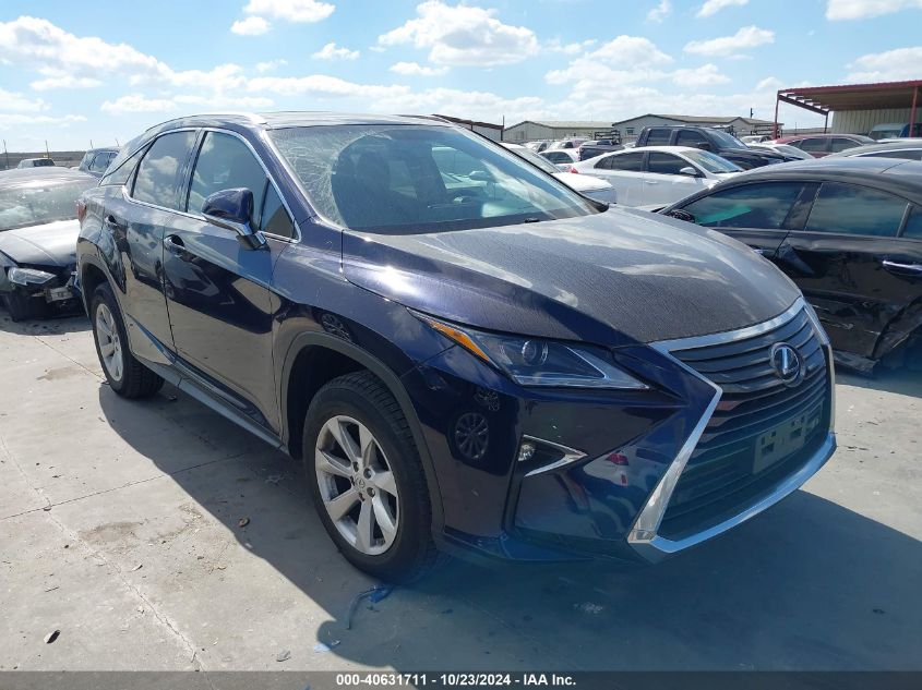 VIN 2T2BZMCA8GC015142 2016 Lexus RX, 350 no.1