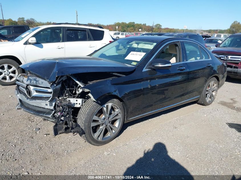 VIN 55SWF4JB2FU068647 2015 Mercedes-Benz C 300, Lux... no.2