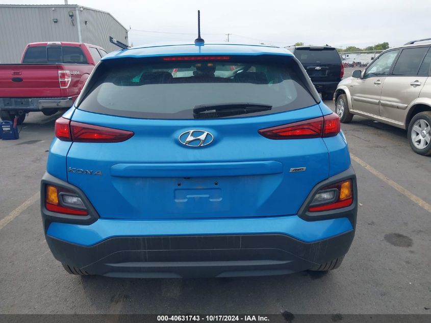 2019 Hyundai Kona Se VIN: KM8K1CAA0KU289757 Lot: 40631743