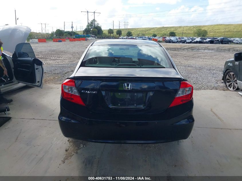 2012 Honda Civic Lx VIN: 19XFB2E55CE002276 Lot: 40631753