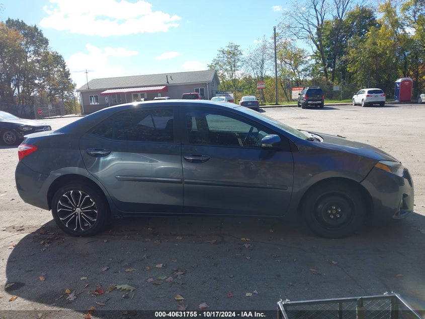 2015 Toyota Corolla S Plus VIN: 2T1BURHE3FC245195 Lot: 40631755