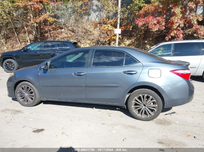 2015 Toyota Corolla S Plus VIN: 2T1BURHE3FC245195 Lot: 40631755