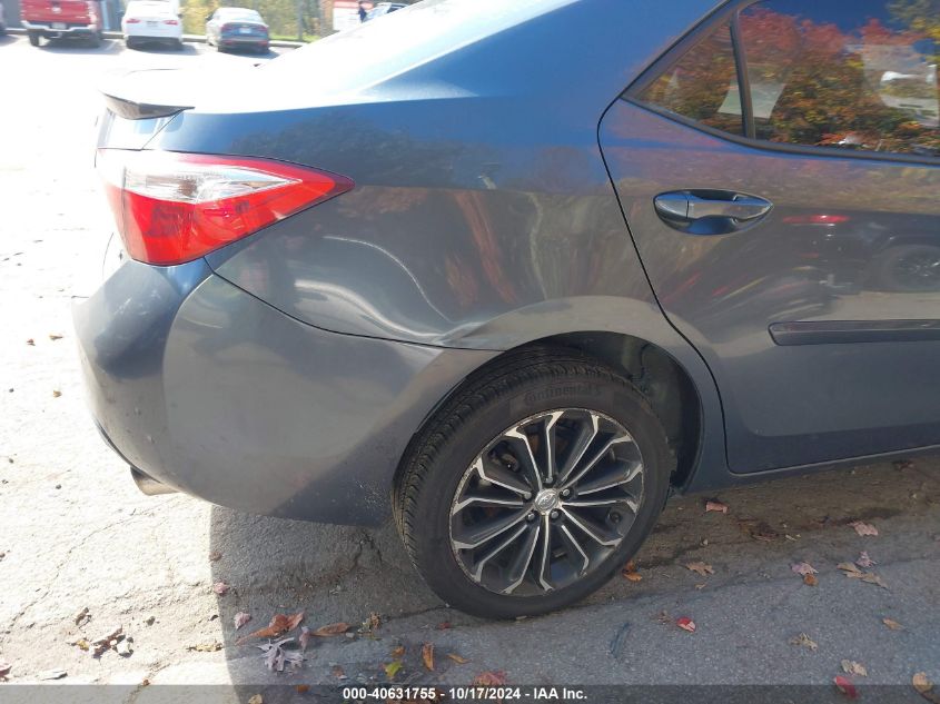 2015 Toyota Corolla S Plus VIN: 2T1BURHE3FC245195 Lot: 40631755