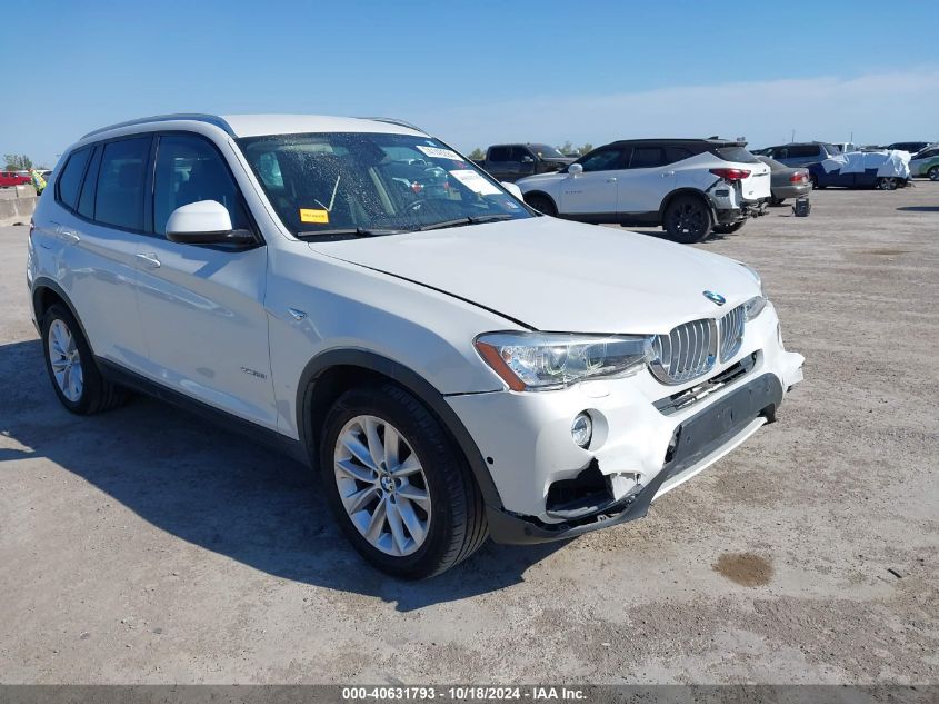 VIN 5UXWX9C50H0T09060 2017 BMW X3, Xdrive28I no.1