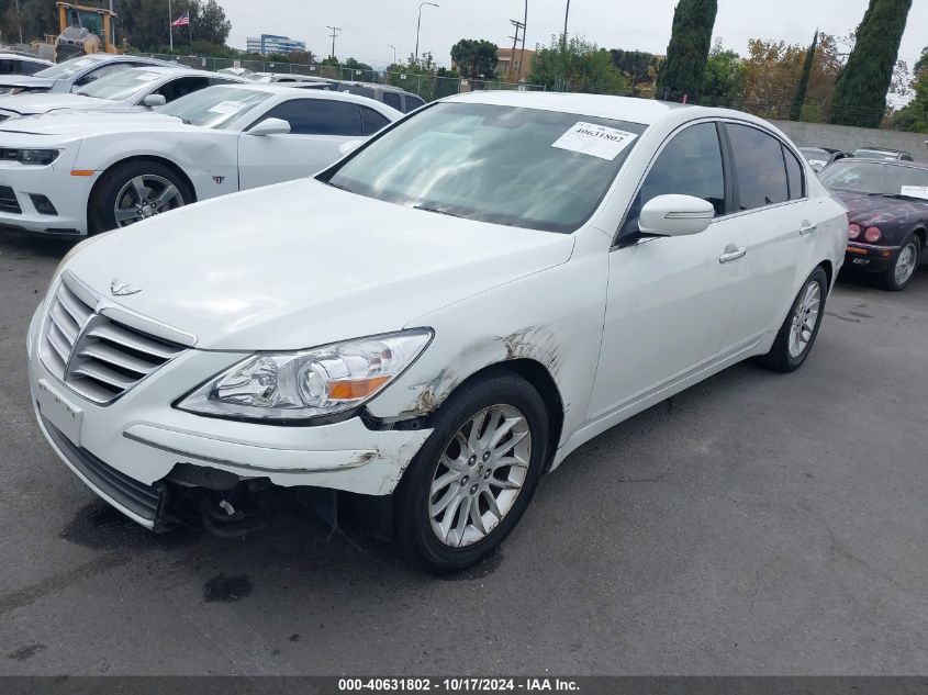 2009 Hyundai Genesis 3.8 VIN: KMHGC46E79U061265 Lot: 40631802