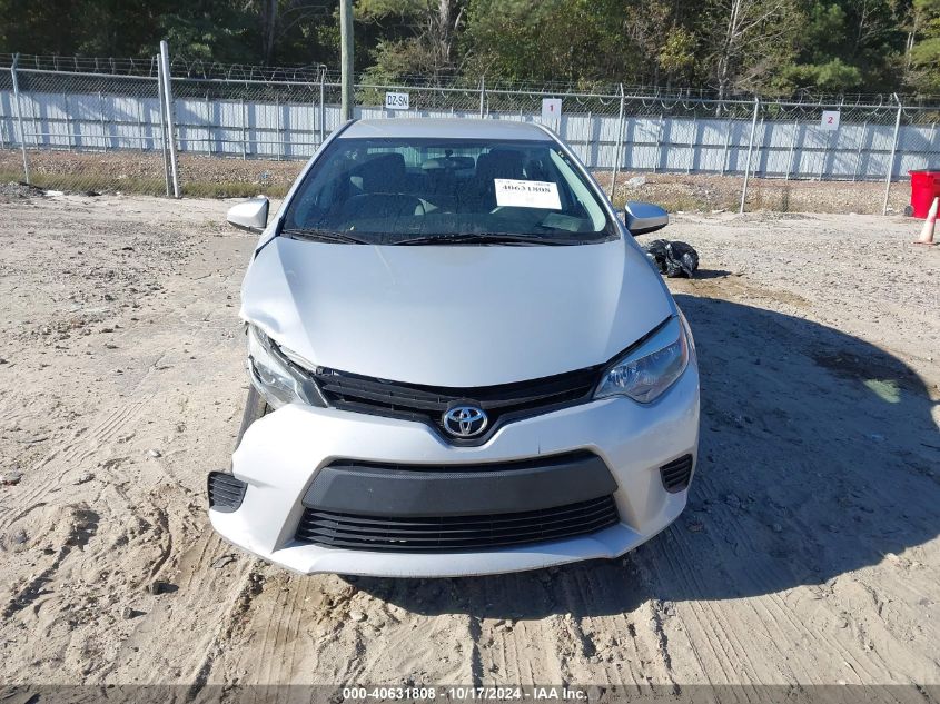 2014 Toyota Corolla Le VIN: 2T1BURHE4EC172725 Lot: 40631808