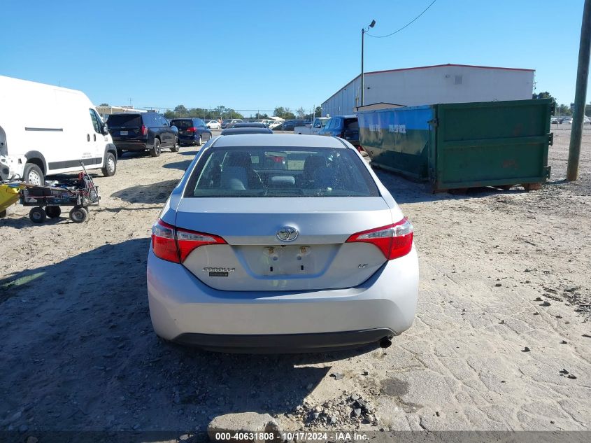 2014 Toyota Corolla Le VIN: 2T1BURHE4EC172725 Lot: 40631808