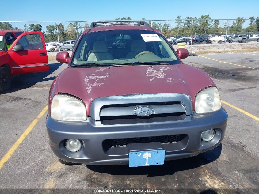 2005 Hyundai Santa Fe Gls VIN: KM8SC73D75U930335 Lot: 40631836