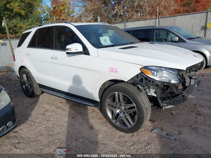 2017 Mercedes-Benz Gle 350 350 4Matic VIN: 4JGDA5HB9HA882403 Lot: 40631849