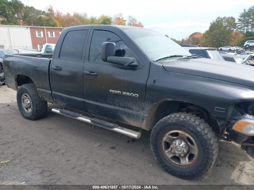 2003 Dodge Ram 2500 Slt/Laramie/St VIN: 3D7KU28D13G796652 Lot: 40631857