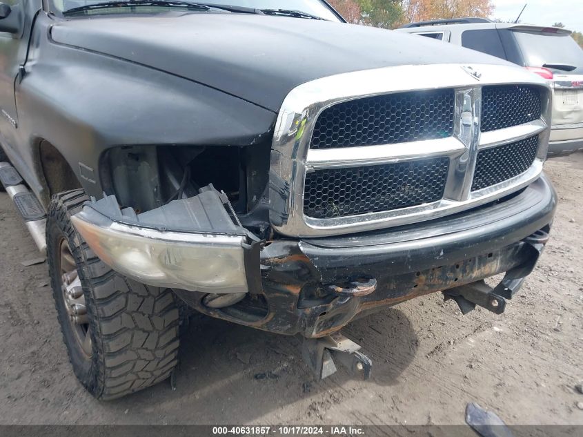 2003 Dodge Ram 2500 Slt/Laramie/St VIN: 3D7KU28D13G796652 Lot: 40631857