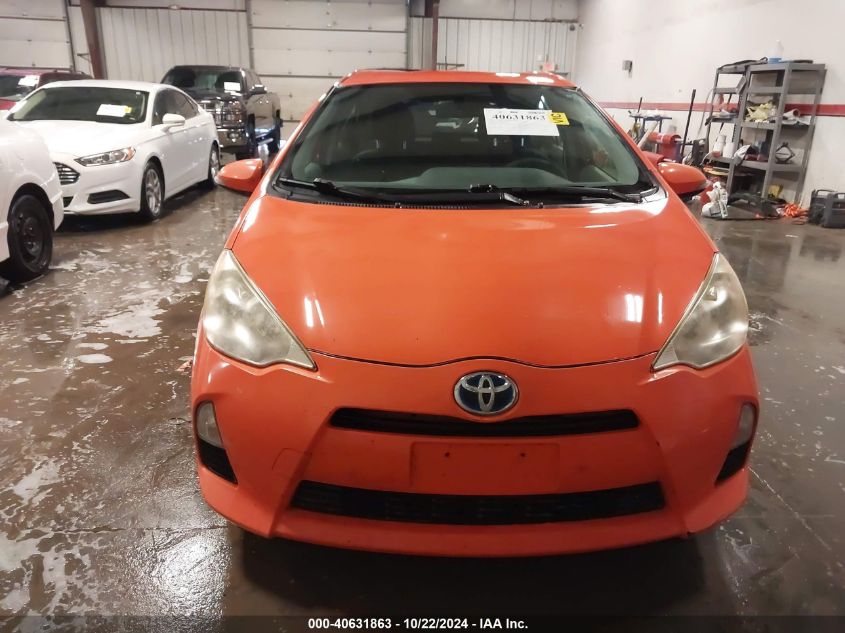 2012 Toyota Prius C Two VIN: JTDKDTB31C1017720 Lot: 40631863