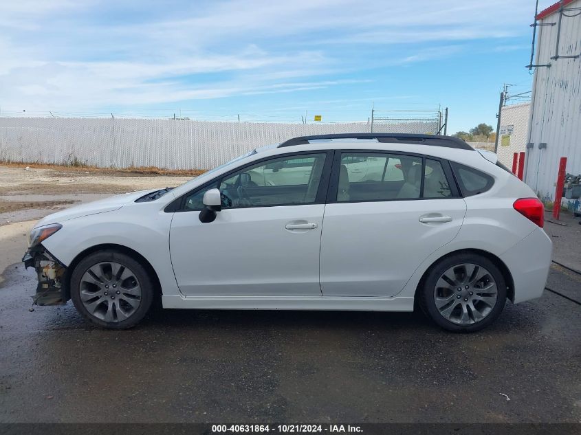 2013 Subaru Impreza 2.0I Sport Limited VIN: JF1GPAS66D2812940 Lot: 40631864