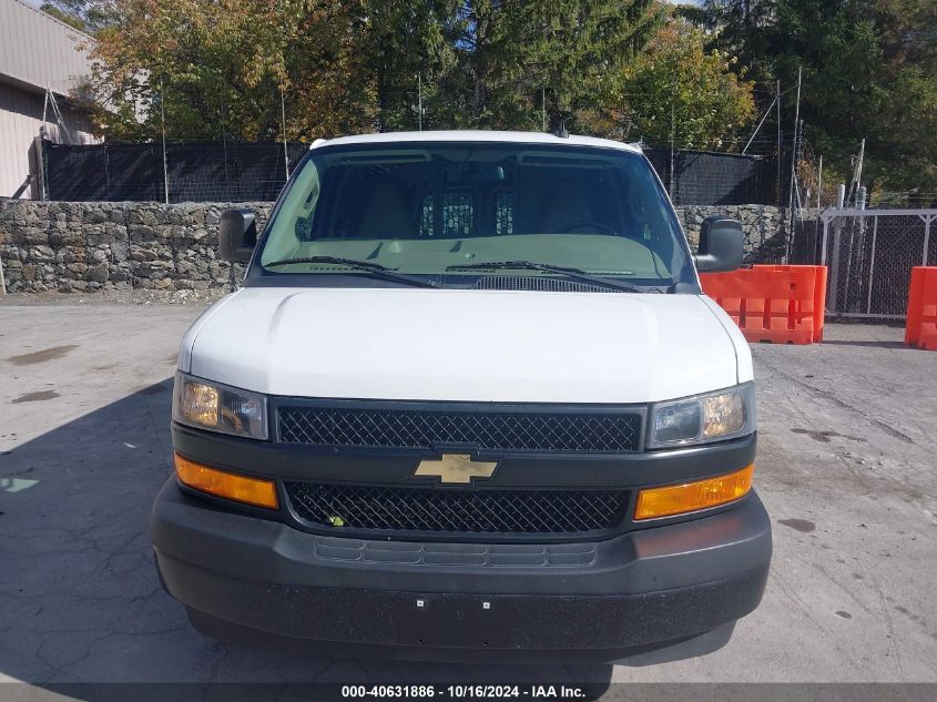 2021 Chevrolet Express Cargo Rwd 2500 Regular Wheelbase Wt VIN: 1GCWGAF70M1168365 Lot: 40631886