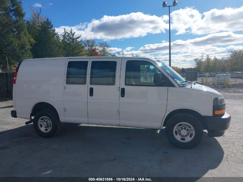 2021 Chevrolet Express Cargo Rwd 2500 Regular Wheelbase Wt VIN: 1GCWGAF70M1168365 Lot: 40631886