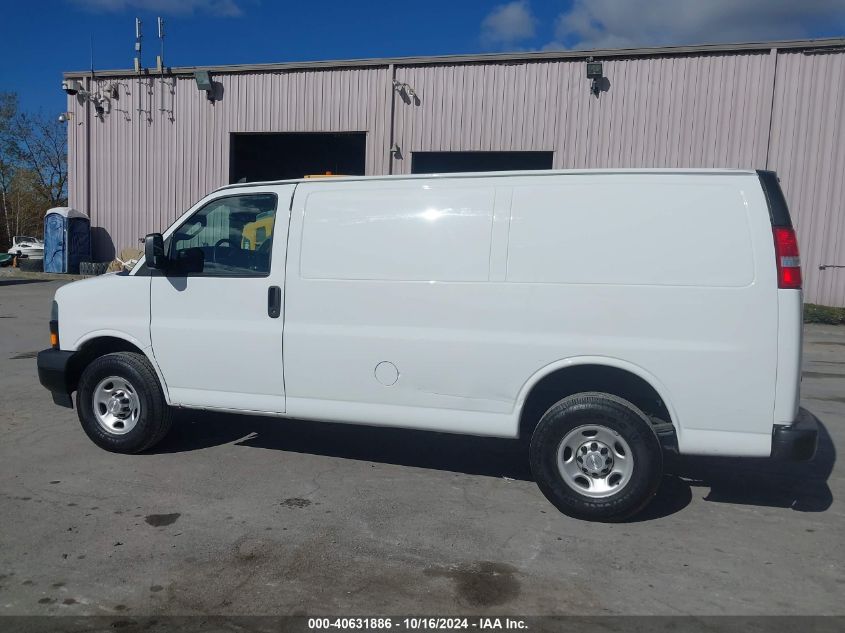 2021 Chevrolet Express Cargo Rwd 2500 Regular Wheelbase Wt VIN: 1GCWGAF70M1168365 Lot: 40631886