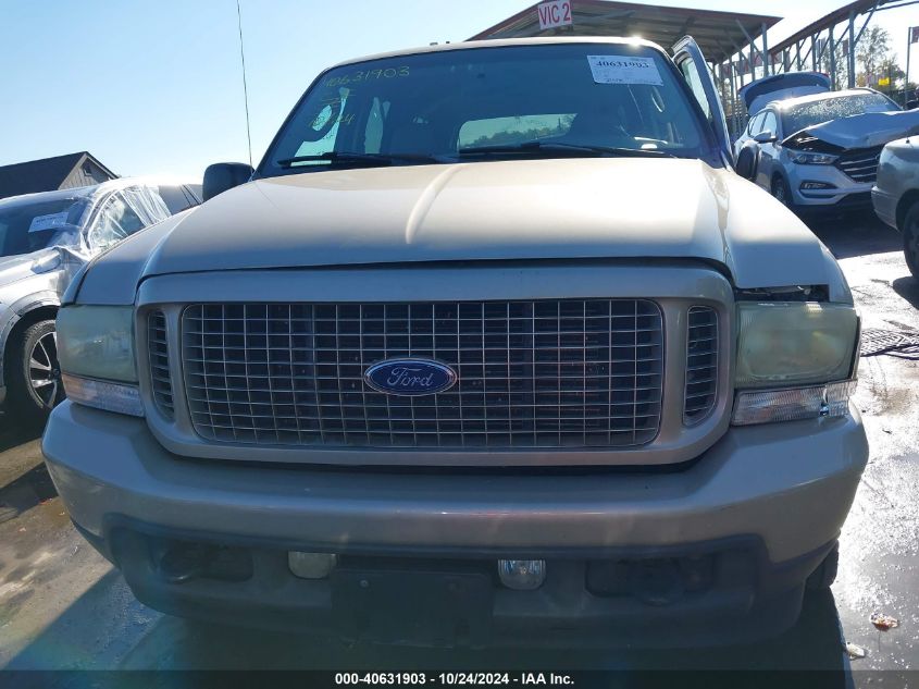 2004 Ford Excursion Limited VIN: 1FMNU43S84EA15302 Lot: 40631903