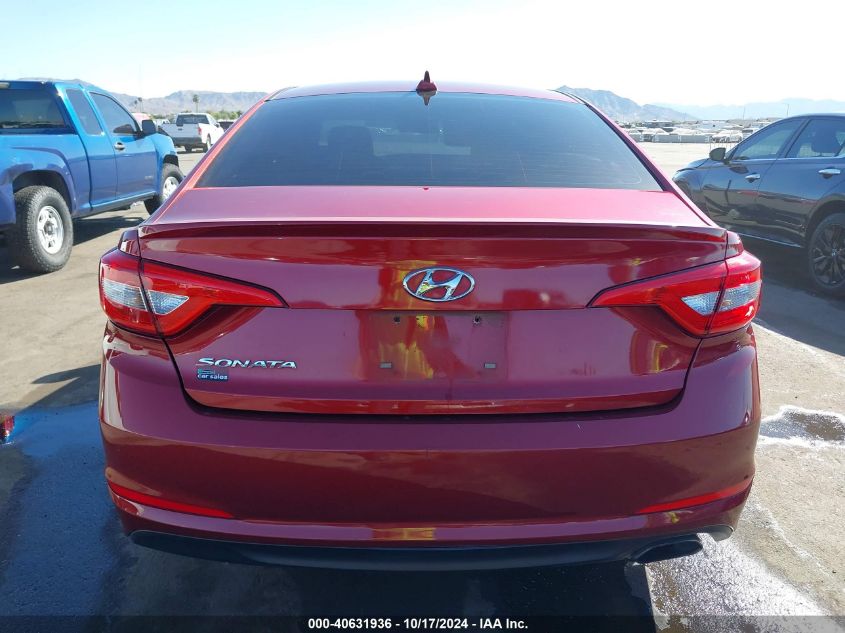 2015 Hyundai Sonata Se VIN: 5NPE24AF1FH139110 Lot: 40631936