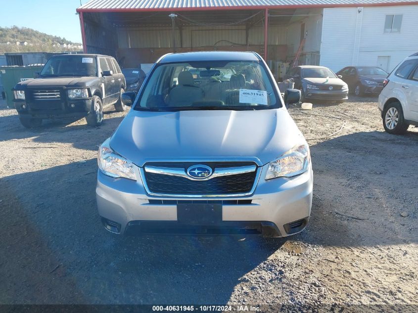 2015 Subaru Forester 2.5I VIN: JF2SJAAC2FH829572 Lot: 40631945