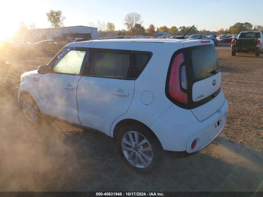 2017 Kia Soul + VIN: KNDJP3A5XH7419312 Lot: 40631948