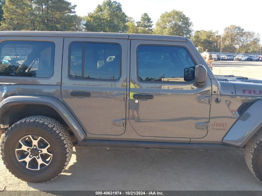 2019 Jeep Wrangler Unlimited Rubicon 4X4 VIN: 1C4HJXFG5KW606133 Lot: 40631974