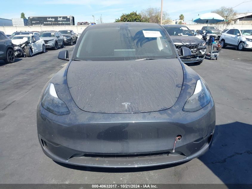 2023 Tesla Model Y Awd/Performance Dual Motor All-Wheel Drive VIN: 7SAYGDEF5PF701411 Lot: 40632017